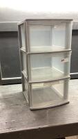 3-DRAWER STORAGE UNIT