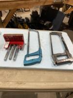 Hack saws & wood vise