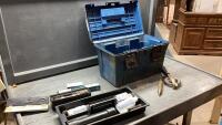 TOOLBOX W/CENTRIFUGE, TANK DEPTH MEASURE TOOL, REFRACTOMETER