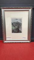HAND COLOURED OTTAWA PARLIAMENT BUILDING PRINT -