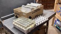 BOX W/LEE VALLEY SEED STARTING CONTAINERS