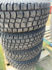 Set of four avalanche 17 inch truck tires on rims