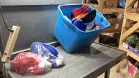 GOOD TOTE OF NEW BALL CAPS
