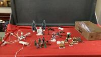 CHRISTMAS VILLAGE ACCESSORIES PIECES