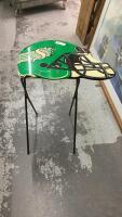 SASKATCHEWAN ROUGH RIDERS FOLDING TV TABLE