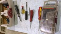 Basket of screwdrivers