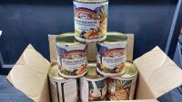 BOX WITH (6) CANS DRI HARVEST MACARONI