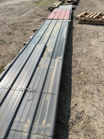 I assorted lengths steel siding