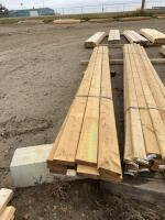 Bundle of 16 foot 2 x 6 treated