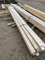 Bundle of 12 foot two by fours