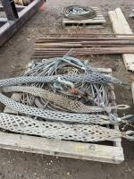 Miscellaneous pallet - Cable & Pipe puller sleeves