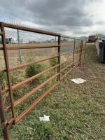 24 foot light duty panel with 6 foot Gate