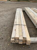 Bundle of spruce 10 foot two by fours