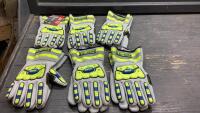 (6)PAIRS BDG ARC TEK WATER REPELLANT GLOVES