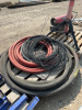 Miscellaneous pallet of hose and wire-DONATION - 2