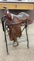 WESTERN STOCK SADDLE - 16" SEAT