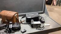 (2) SHARP MOVIE CAMERAS