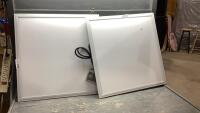 (2) PANEL LIGHTS - 24&rdquo; X 24&rdquo;