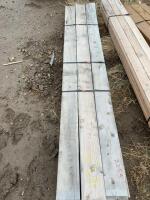 Bundle of 8 foot 2 x 6 finished