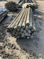 Bundle of 7 foot brace post