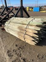 Bundle of used 6 foot driver post