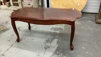 RECTANGLE COFFEE TABLE W/ ROUNDED CORNERS