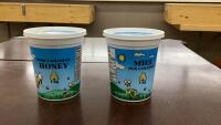(2) 1 KG CONTAINERS PHILPOTT HONEY