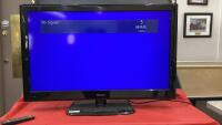 HISENSE 40" FLAT SCREEN TV ON STAND W/ REMOTE