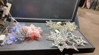 BOX OF CHRISTMAS LIGHTS WITH CONTROLLERS