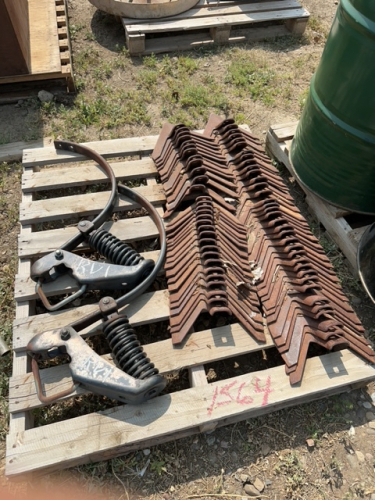 Pallet of sweeps and shanks