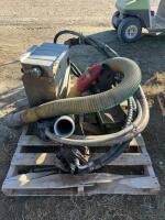 Hydraulic pump and reservoir