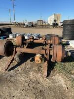 Set of heavy axles
