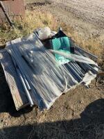 Pallet of Steel tubular building frame