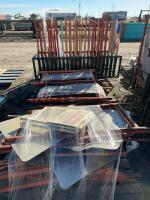 3 pallets of road and safety signs and stands