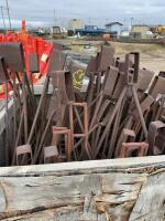 Pallet of barricade legs