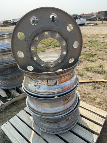 Four aluminum transport rims