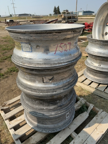 Four aluminum transport rims