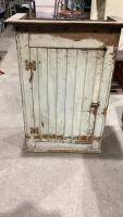 VINTAGE CABINET WITH ORIGINAL HARDWARE