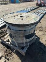 Roll of new five wire copper cable