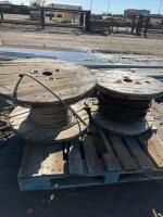 Pallet of rolled cable