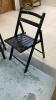 WOODEN STOOL & WOOD FOLDING CHAIR - 5
