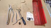 Assortment of brake tools
