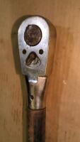 Snap-On 3/4" ratchet head with pipe handle