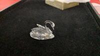SMALL SWAROVSKI CRYSTAL SWAN
