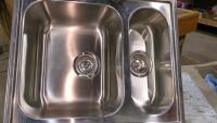 Stainless steel kitchen sink