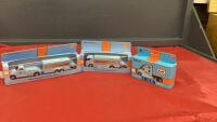 (3) "GUTF" DIE CAST KAER TRUCKS