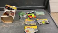 SMALL BOX WITH FISHING ACCESSORIES