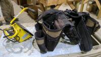 5 piece Tool belt and work light
