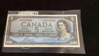 CANADA 1954 $5 BILL