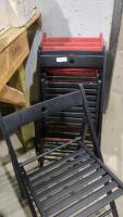 Folding chair set